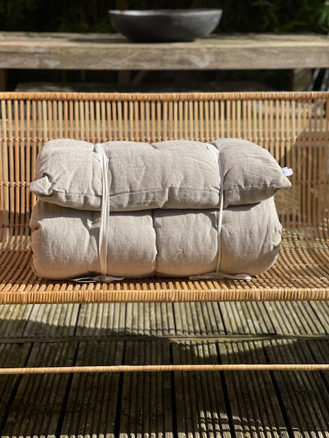 Lyla Linen floor mattress 60 x 140cm