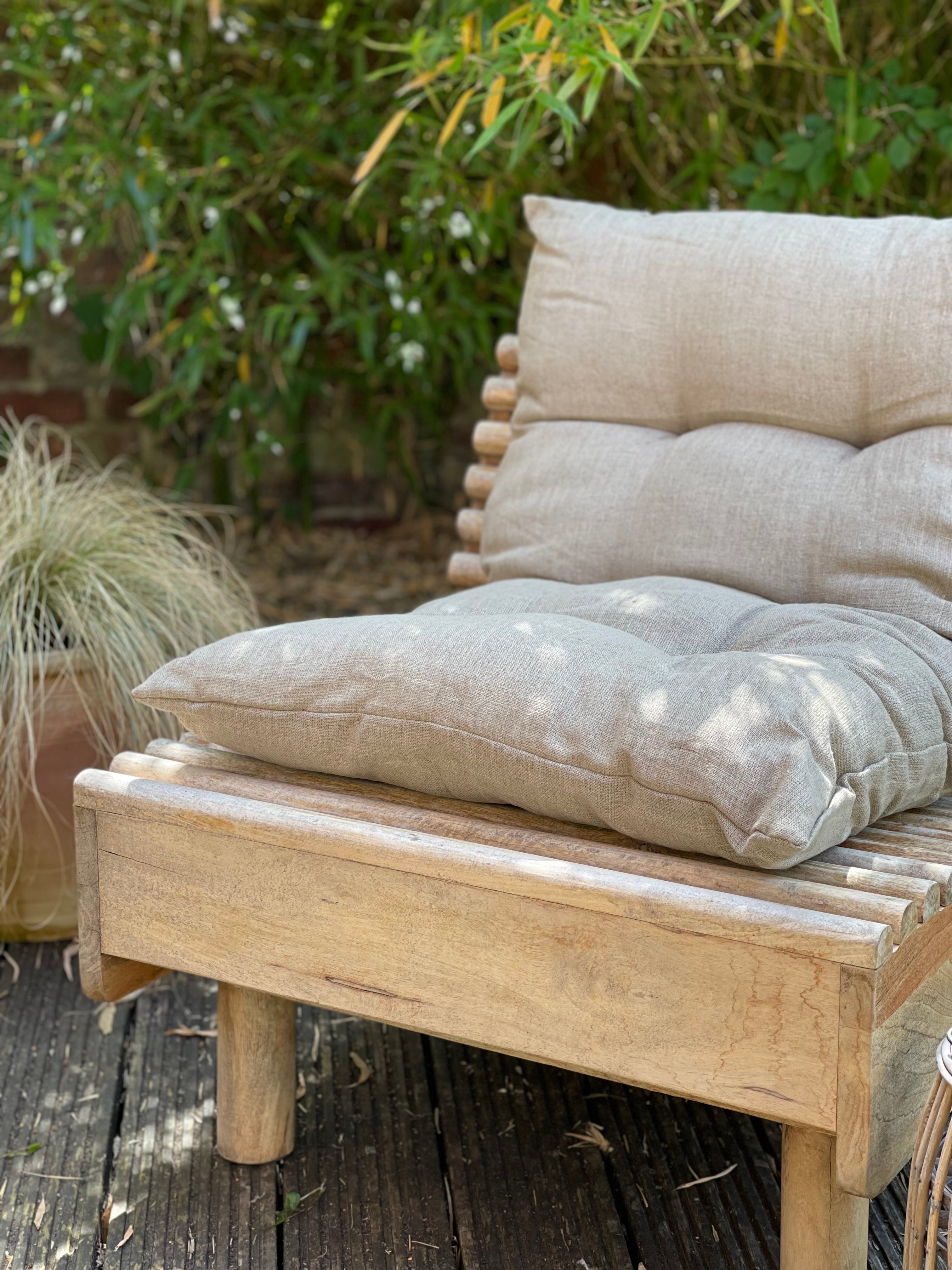 Lyla Linen floor mattress 60 x 100cm