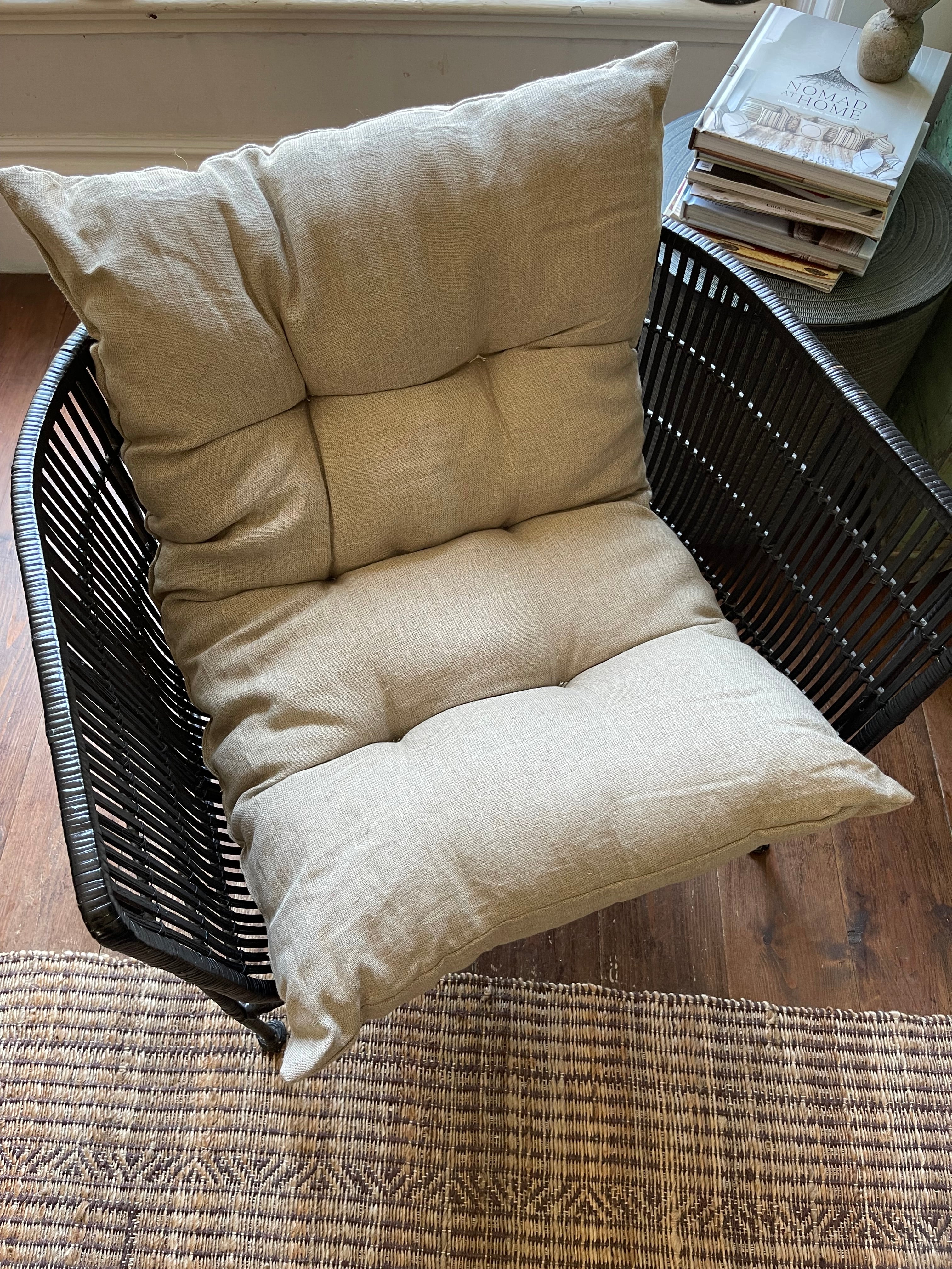 Lyla Linen floor mattress 60 x 100cm