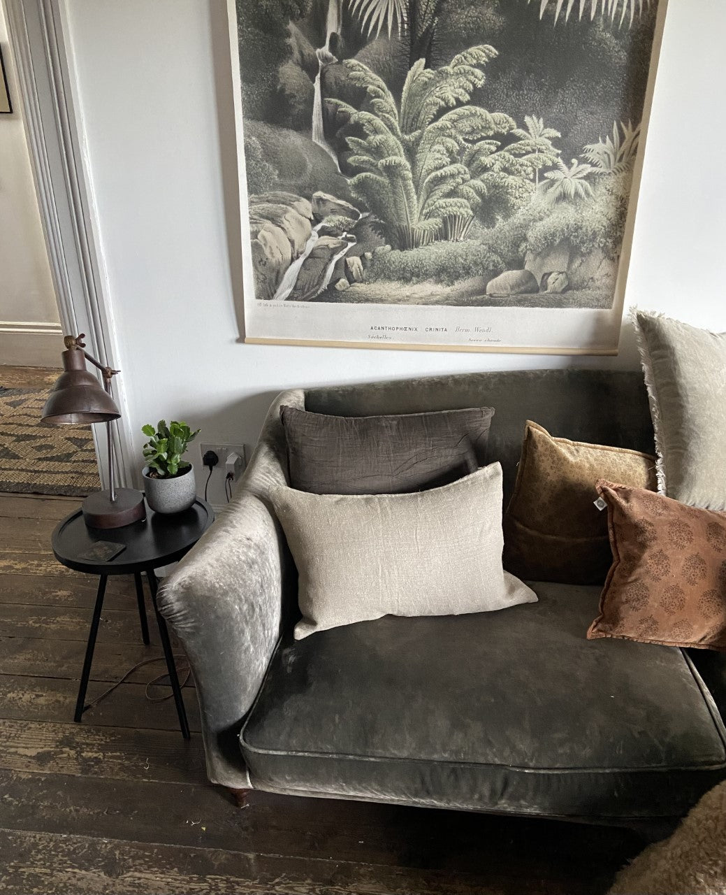 Lyla 100% natural Linen cushion cover 60x40